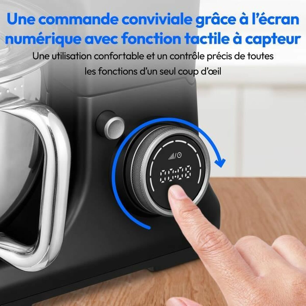 Food Processor Medion MD18430 Black 1200 W 5 L