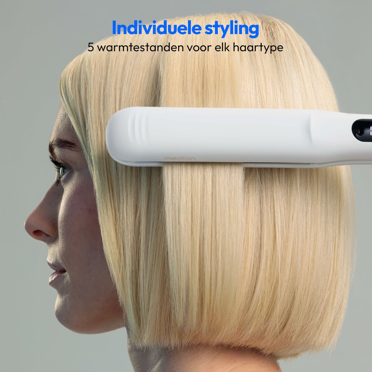 Hair Straightener Medion MD19925 White Black