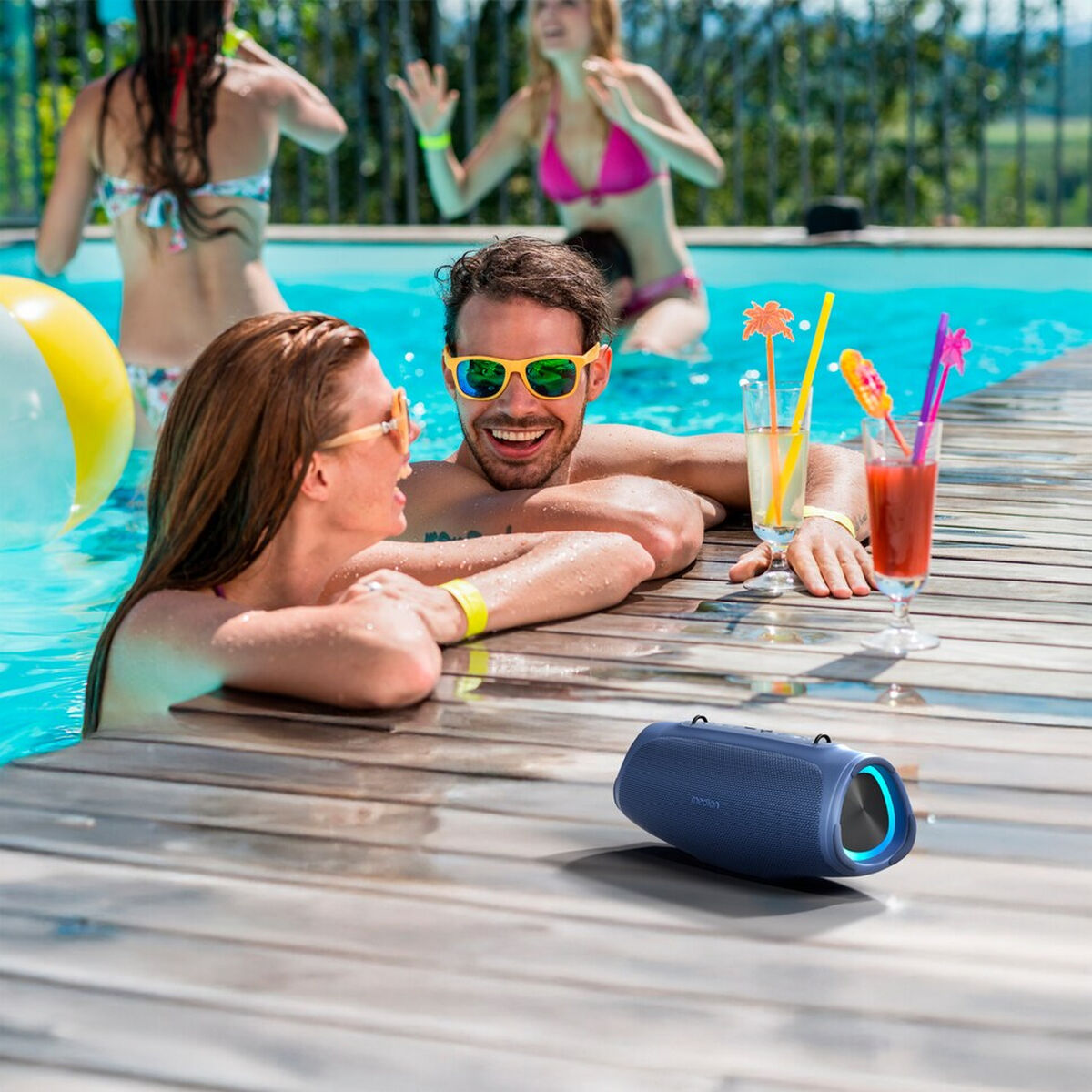 Portable Bluetooth Speakers Medion 50077072 Blue 4 W