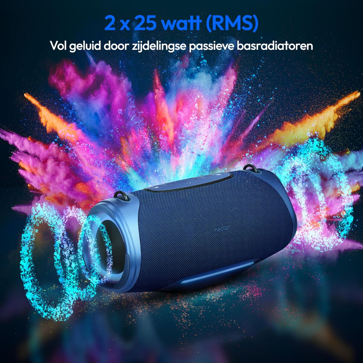 Portable Bluetooth Speakers Medion 50077078 Blue 4 W 50 W
