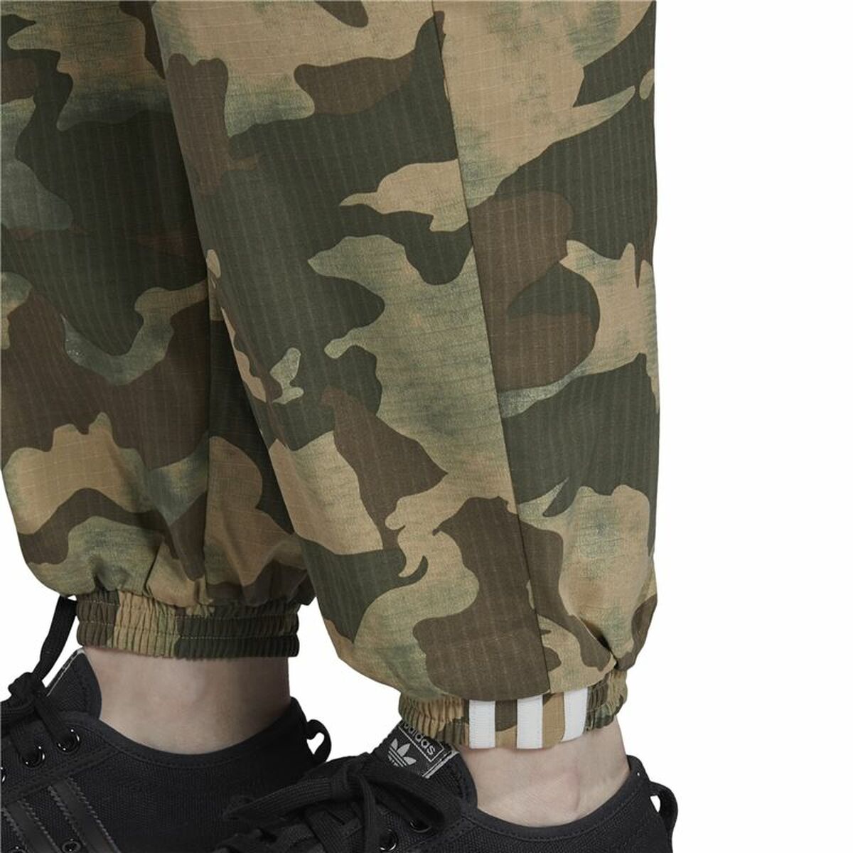Adult’s Tracksuit Bottoms Adidas Originals Camo Lady Dark green