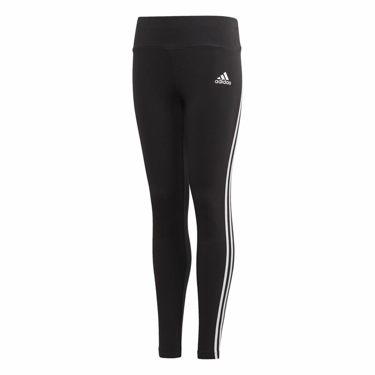 Sports Leggings for Children Adidas Black Sports Leggings for Children Adidas Black