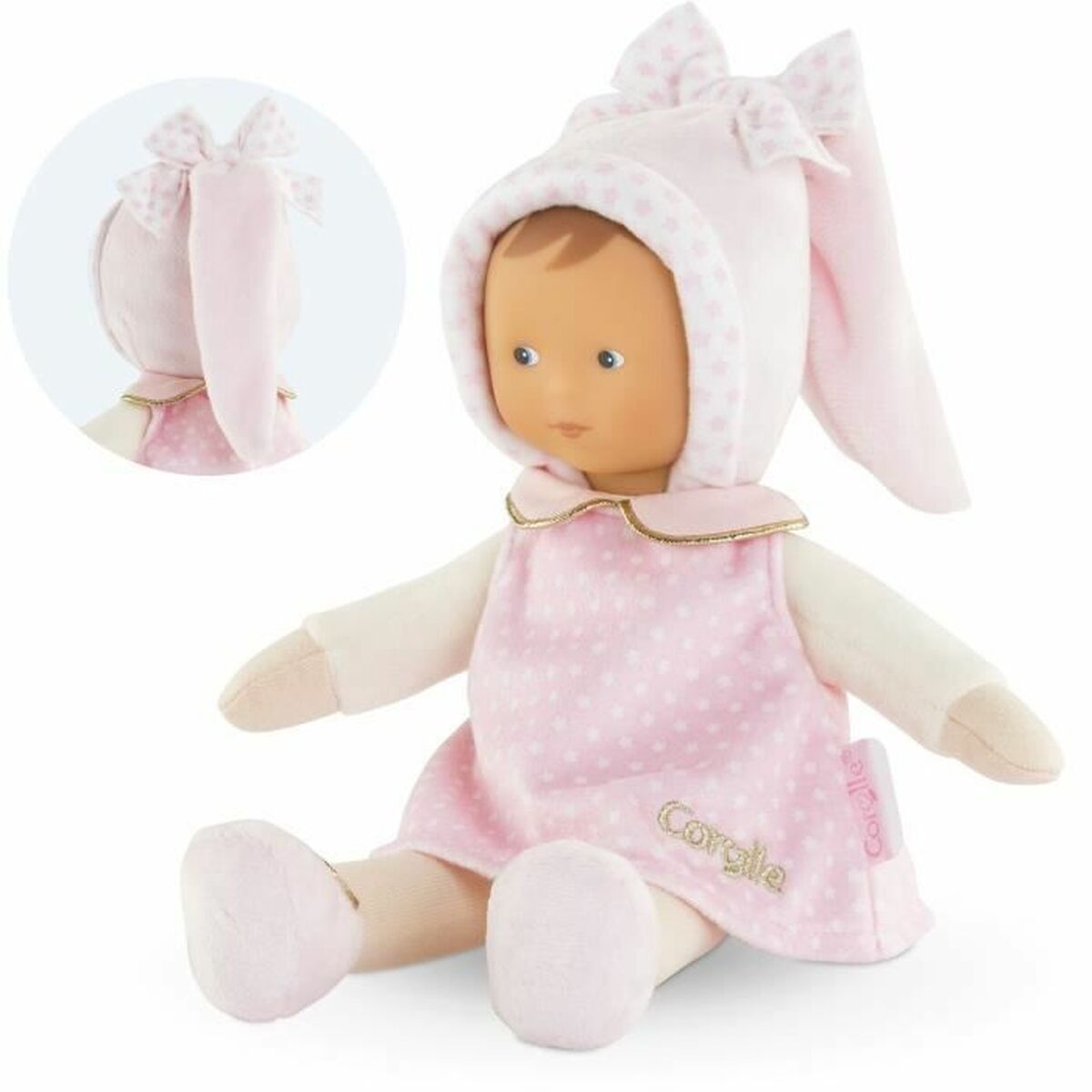 Fluffy toy Corolle Miss Reves d’toiles 25 cm Pink Cloth Star