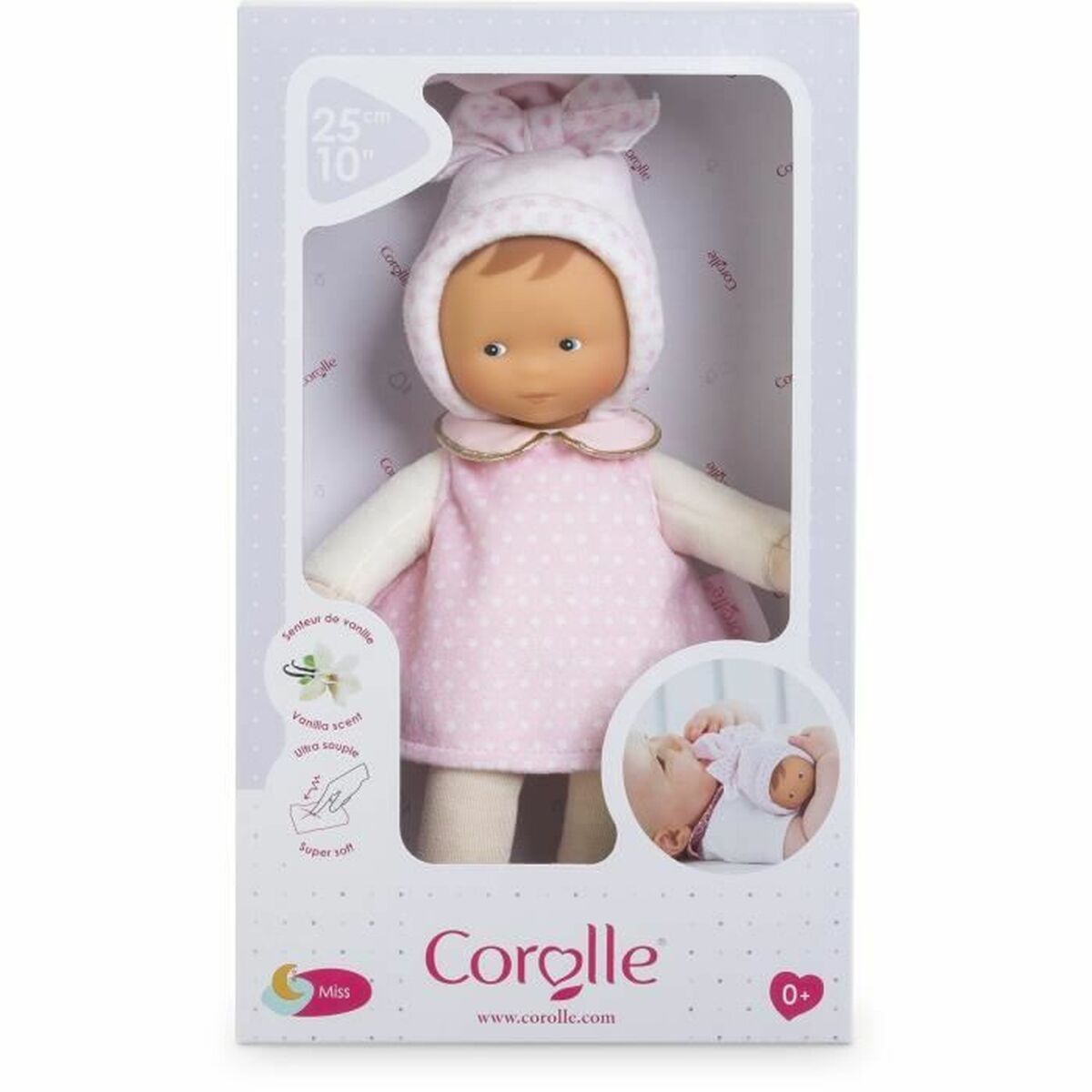 Fluffy toy Corolle Miss Reves d’toiles 25 cm Pink Cloth Star