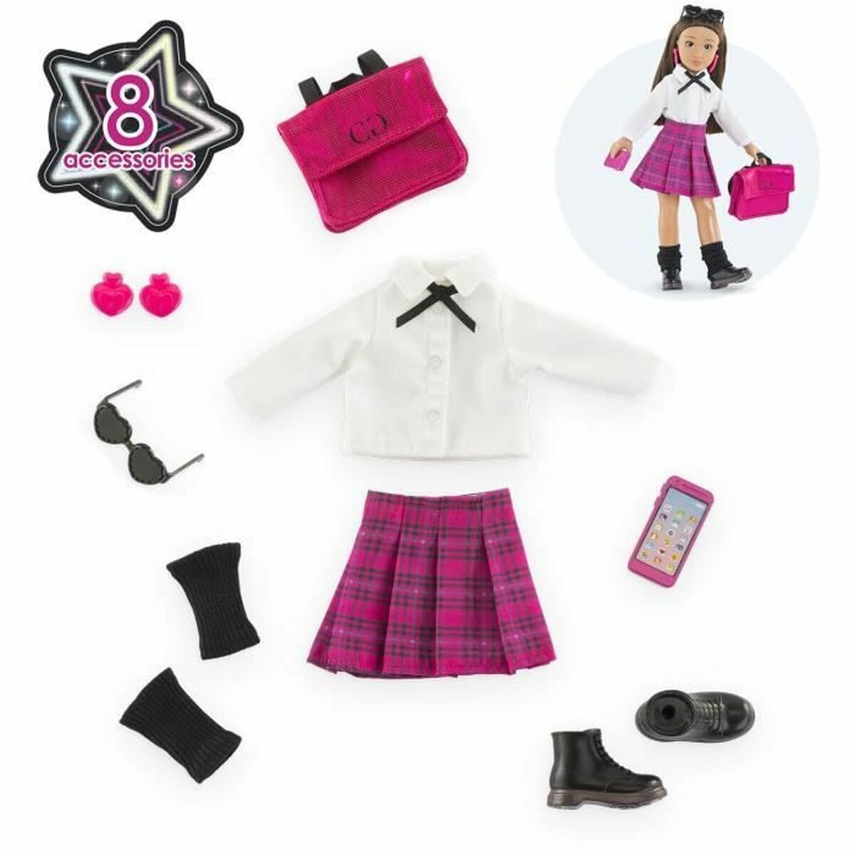 Dolls Accessories Corolle English College Dressing Dolls Accessories Corolle English College Dressing