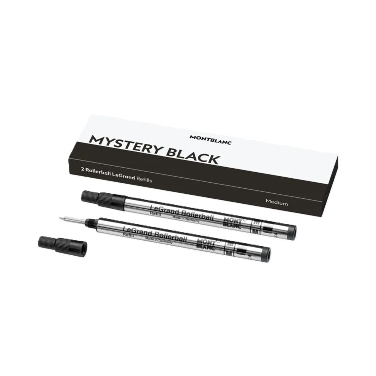 Refill for ballpoint pen Montblanc MISTERY BLACK Black 2 Units (2 Units) Refill for ballpoint pen Montblanc MISTERY BLACK Black 2 Units (2 Units)