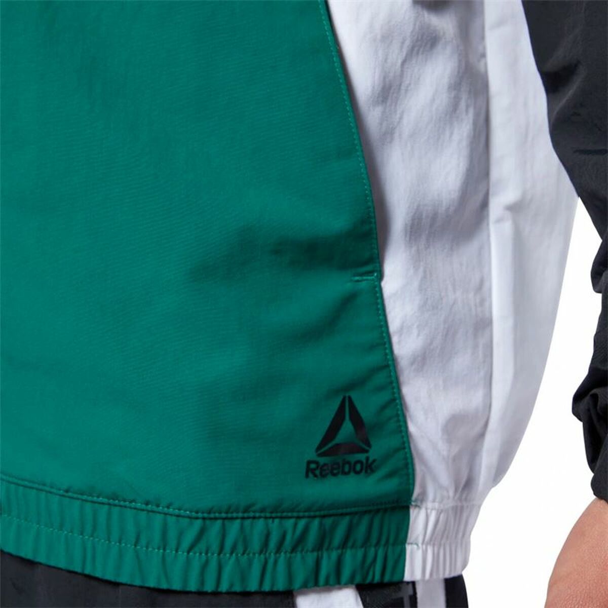 Men’s Sports Jacket Reebok Meet You There Woven Green