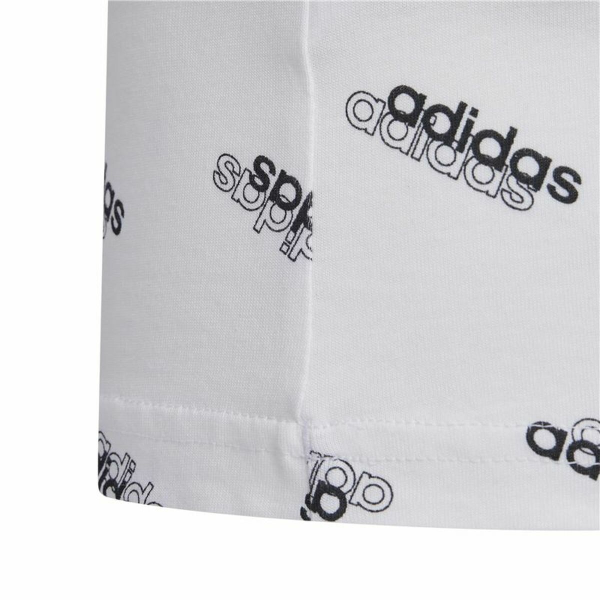 Child’s Short Sleeve T-Shirt Adidas Sportswear White