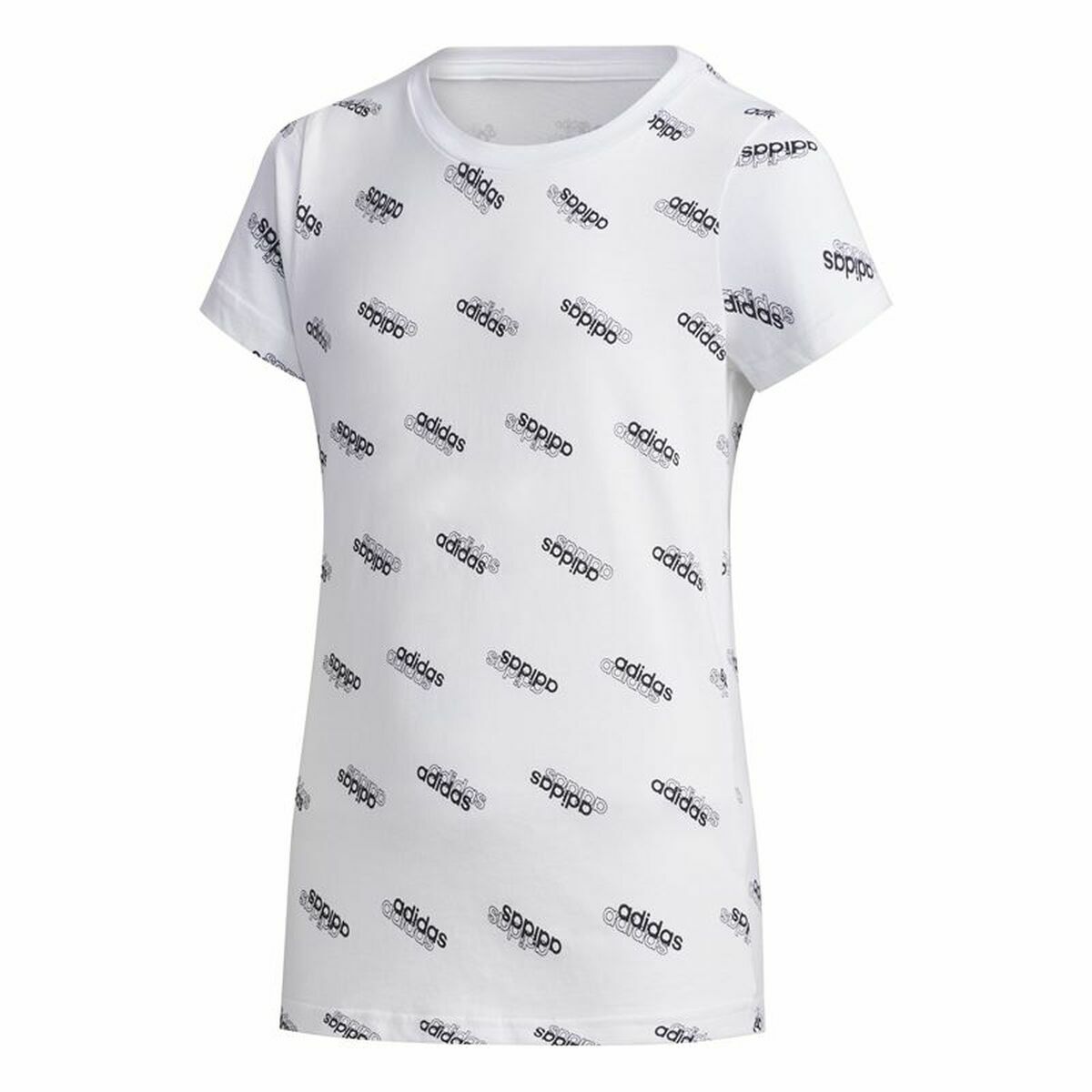 Child’s Short Sleeve T-Shirt Adidas Sportswear White