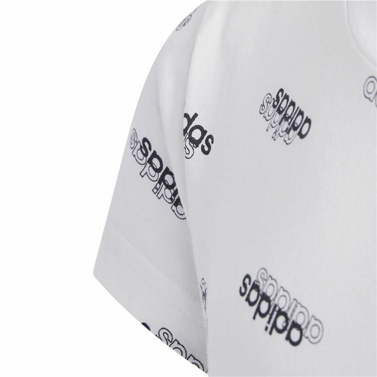 Child’s Short Sleeve T-Shirt Adidas Sportswear White