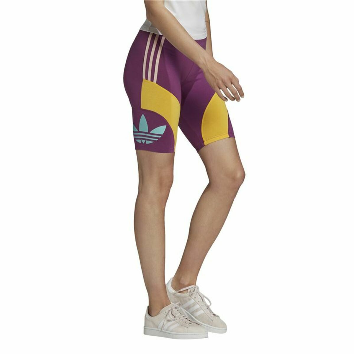 Sport leggings for Women Adidas Dark violet Sport leggings for Women Adidas Dark violet
