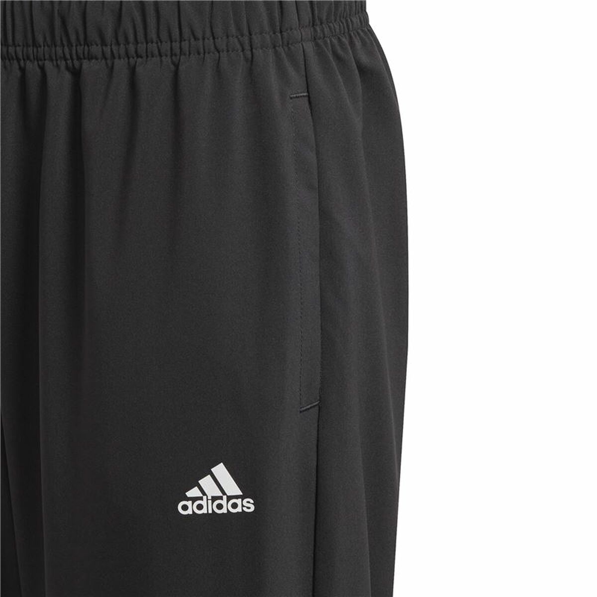 Children’s Tracksuit Bottoms Adidas Essentials Stanford  Black