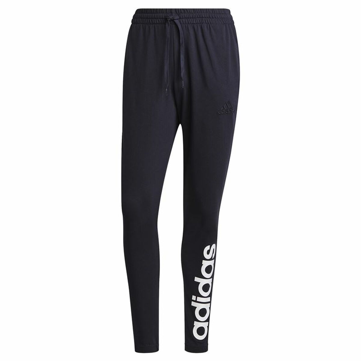Adult’s Tracksuit Bottoms Adidas Essentials Single Jersey Tapered Blue Men