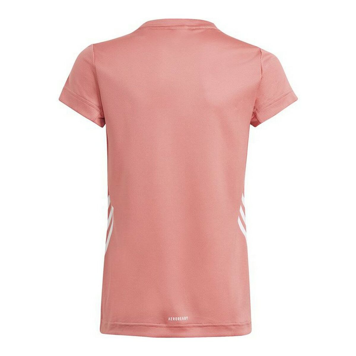Child’s Short Sleeve T-Shirt Adidas Aeroready Salmon