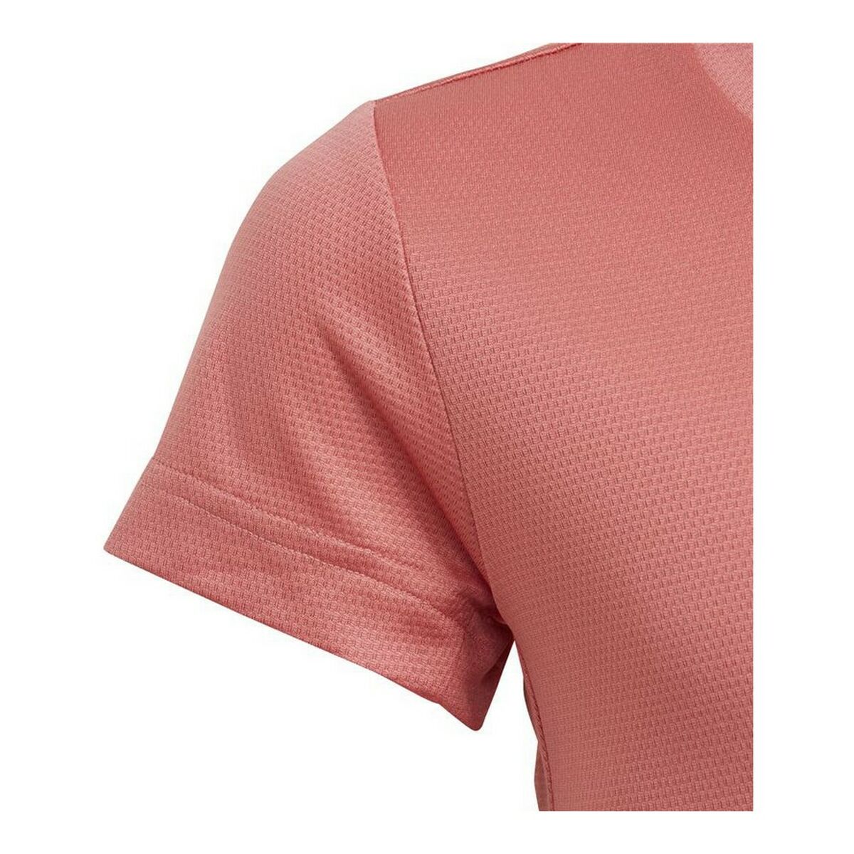 Child’s Short Sleeve T-Shirt Adidas Aeroready Salmon
