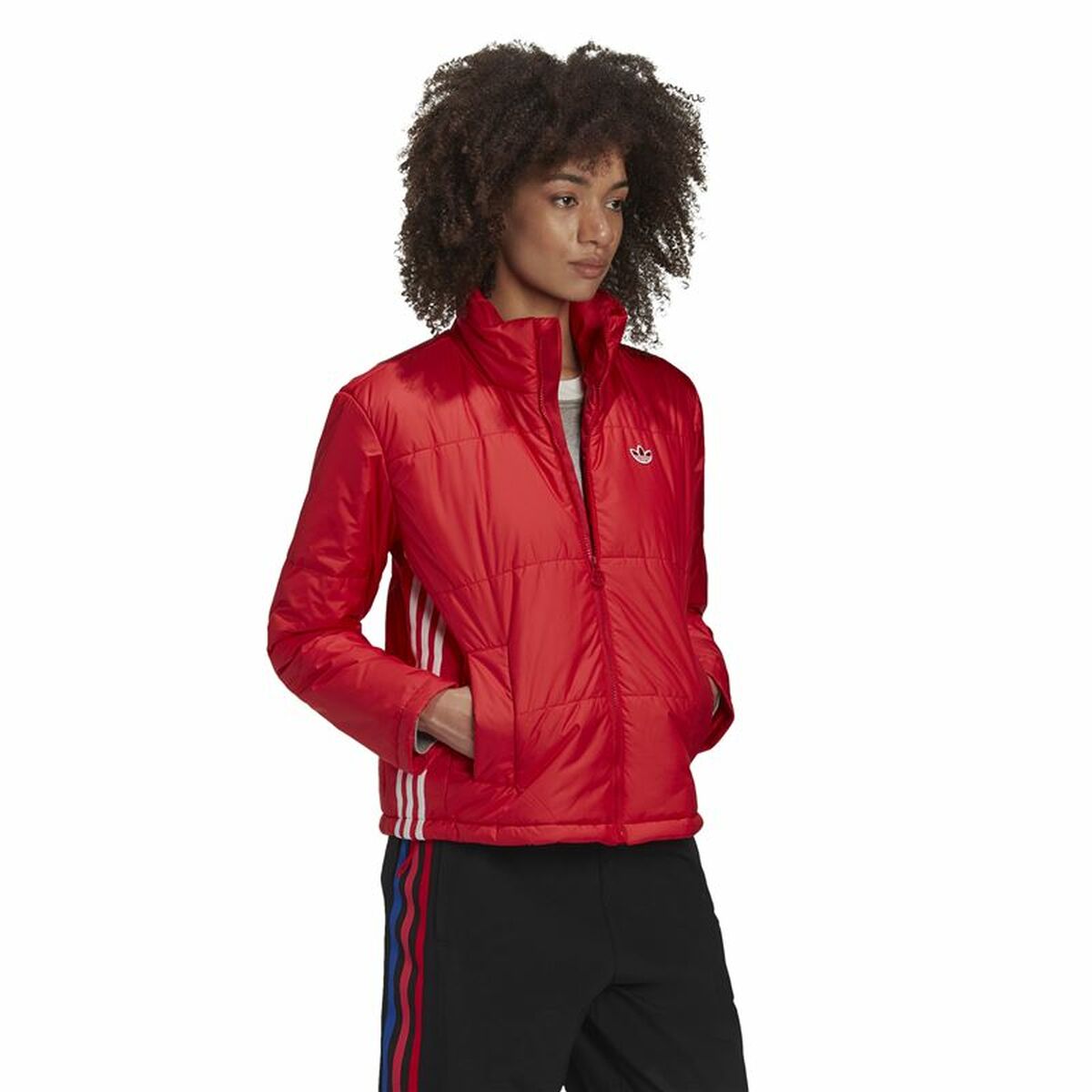 Women’s Sports Jacket Adidas Originals Puffer Red