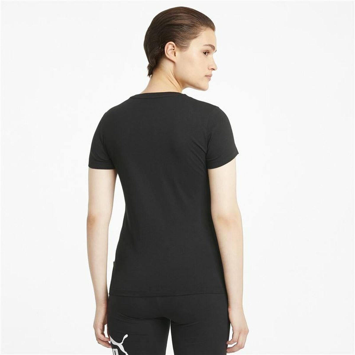 Men’s Short Sleeve T-Shirt Puma 586774 01 Black (1 Unit)