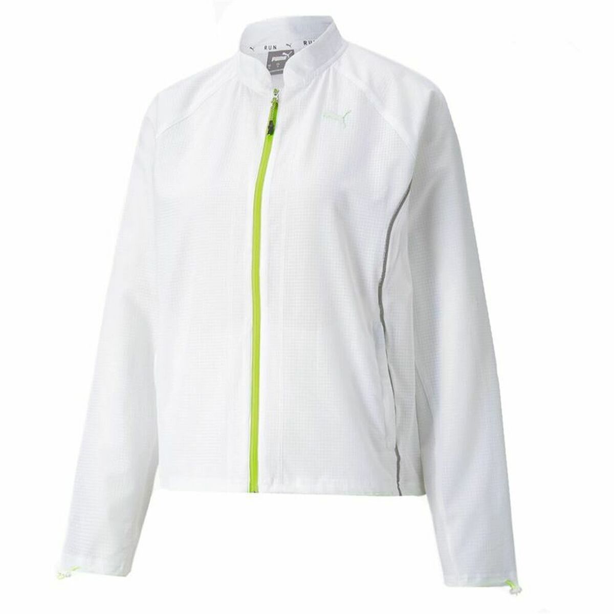 Women’s Sports Jacket Puma Woven Ultra White