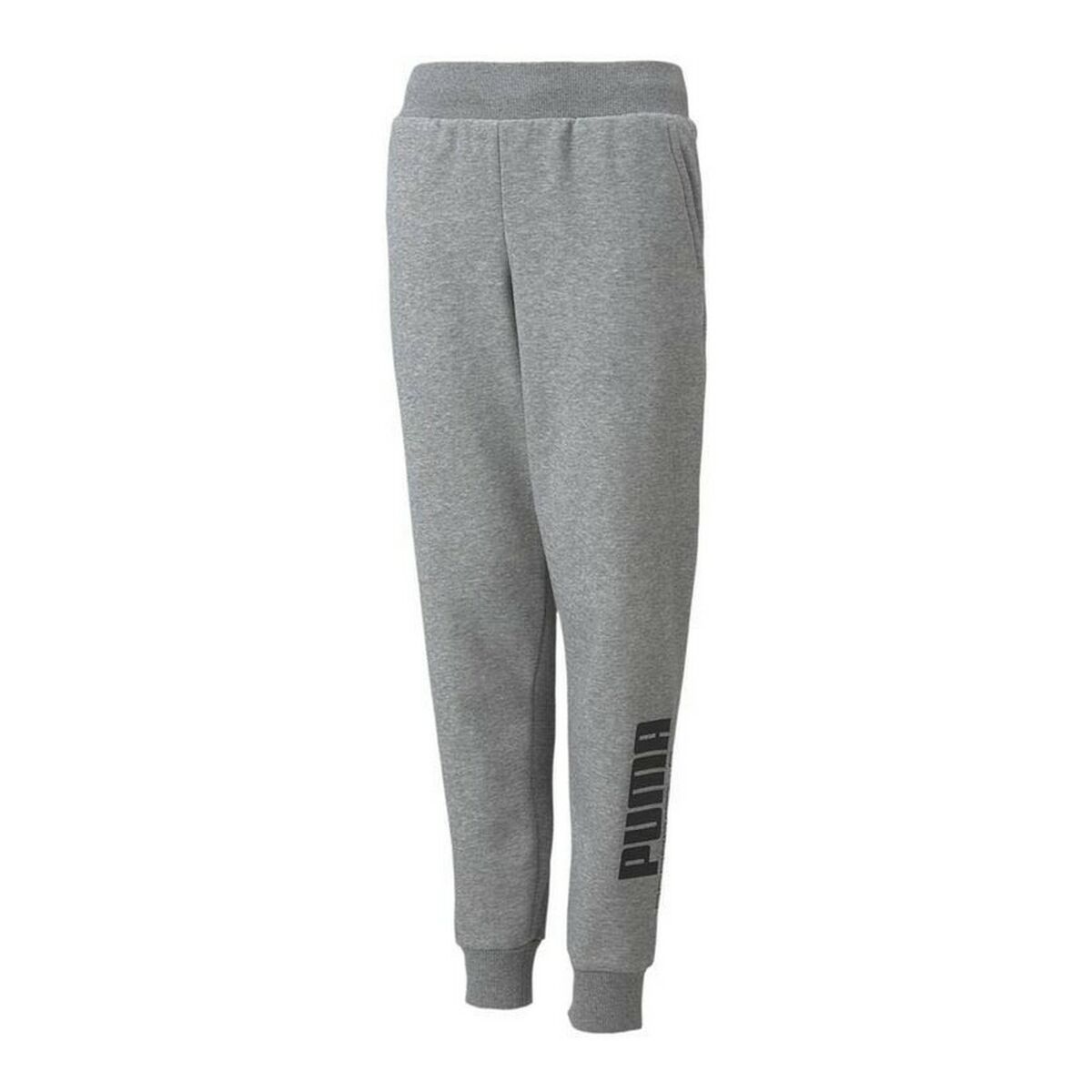 Children’s Tracksuit Bottoms Puma Power Logo Grey