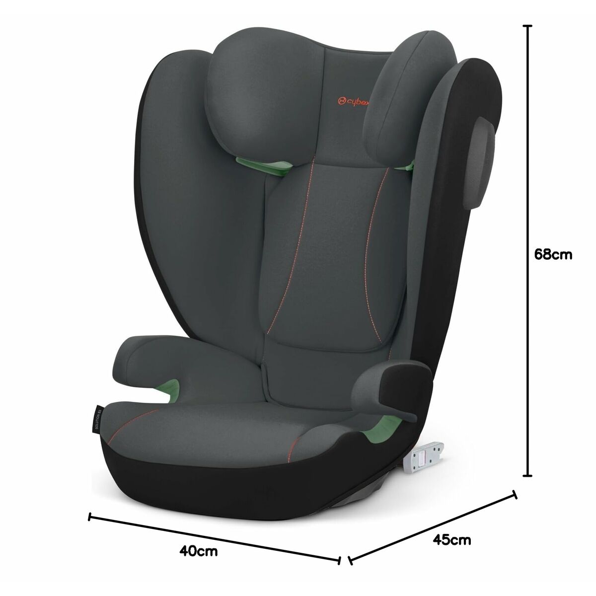 Car Chair Cybex SOLUTION B3 I-FIX Grey II (15-25 kg) III (22 – 36 kg) Children’s ECE R129/04