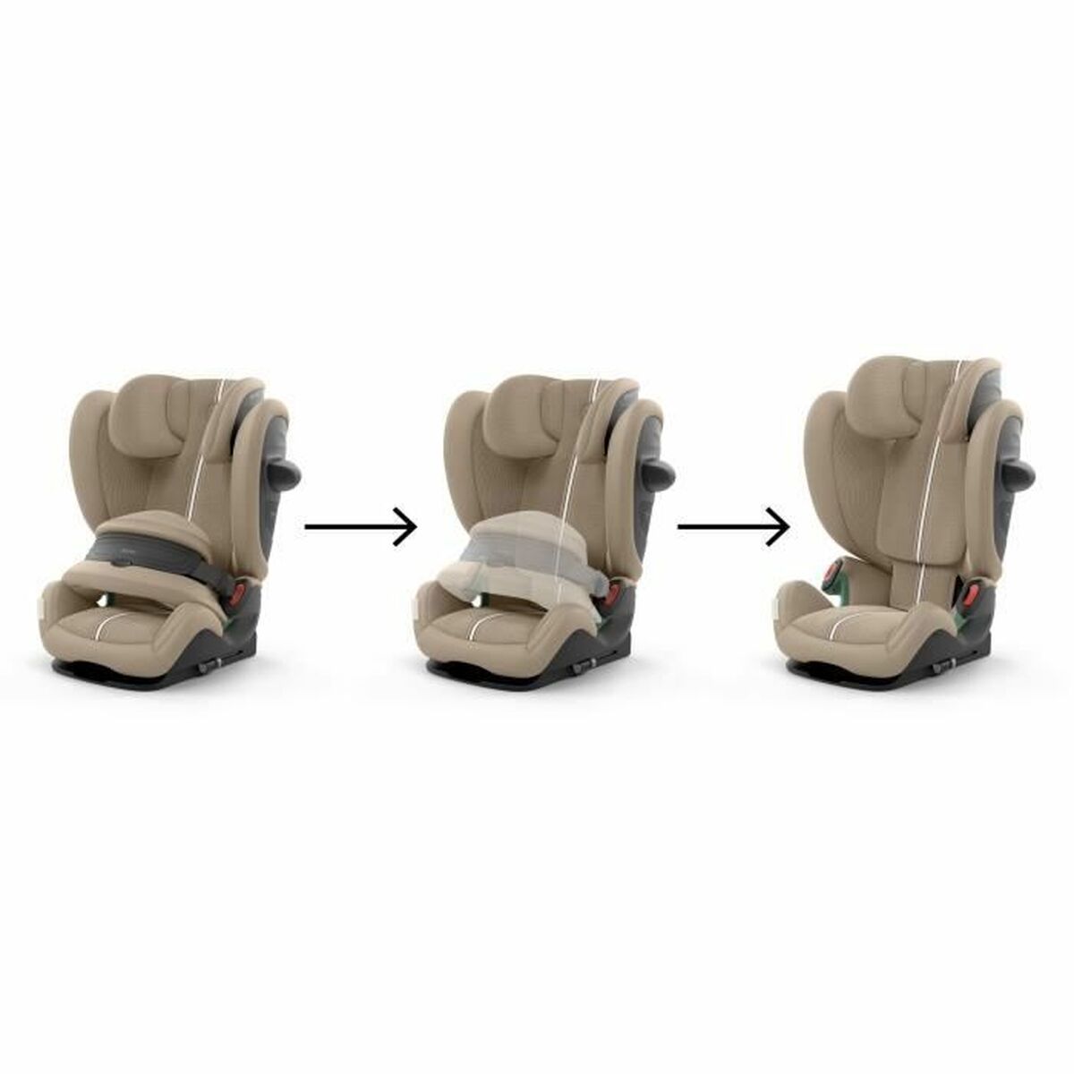 Car Chair Cybex Pallas G2 Plus Beige Children’s ECE R44/04