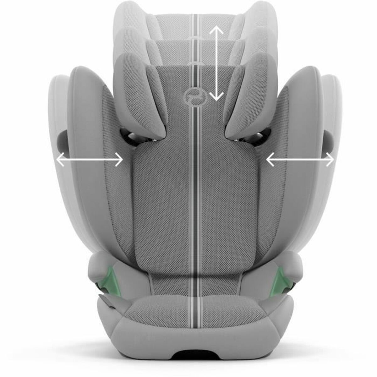 Car Chair Cybex Solution G2 i-Fix Plus Grey II (15-25 kg) Children’s ECE R129