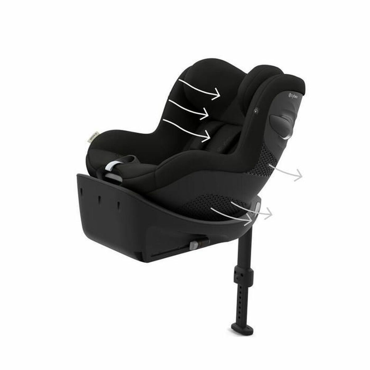 Car Chair Cybex Black 0+ (de 0 a 13 kilos) Children’s ECE R129