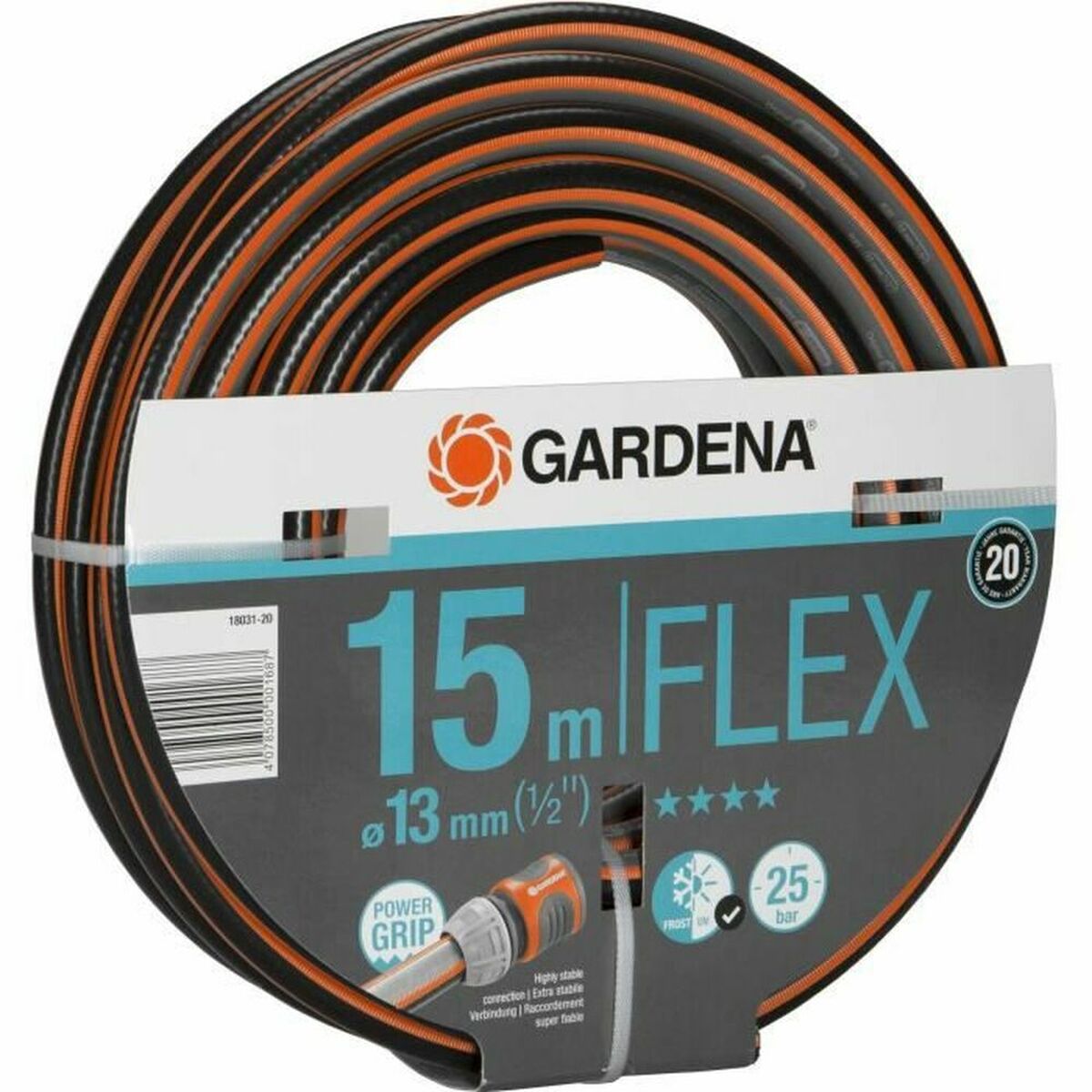 Hose Gardena Flex Hose PVC Ø 13 mm 15 m Hose Gardena Flex Hose PVC Ø 13 mm 15 m