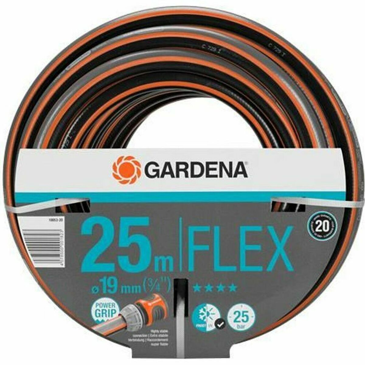 Hose Gardena 18053-20 25 m 19 mm Plastic Hose Gardena 18053-20 25 m 19 mm Plastic