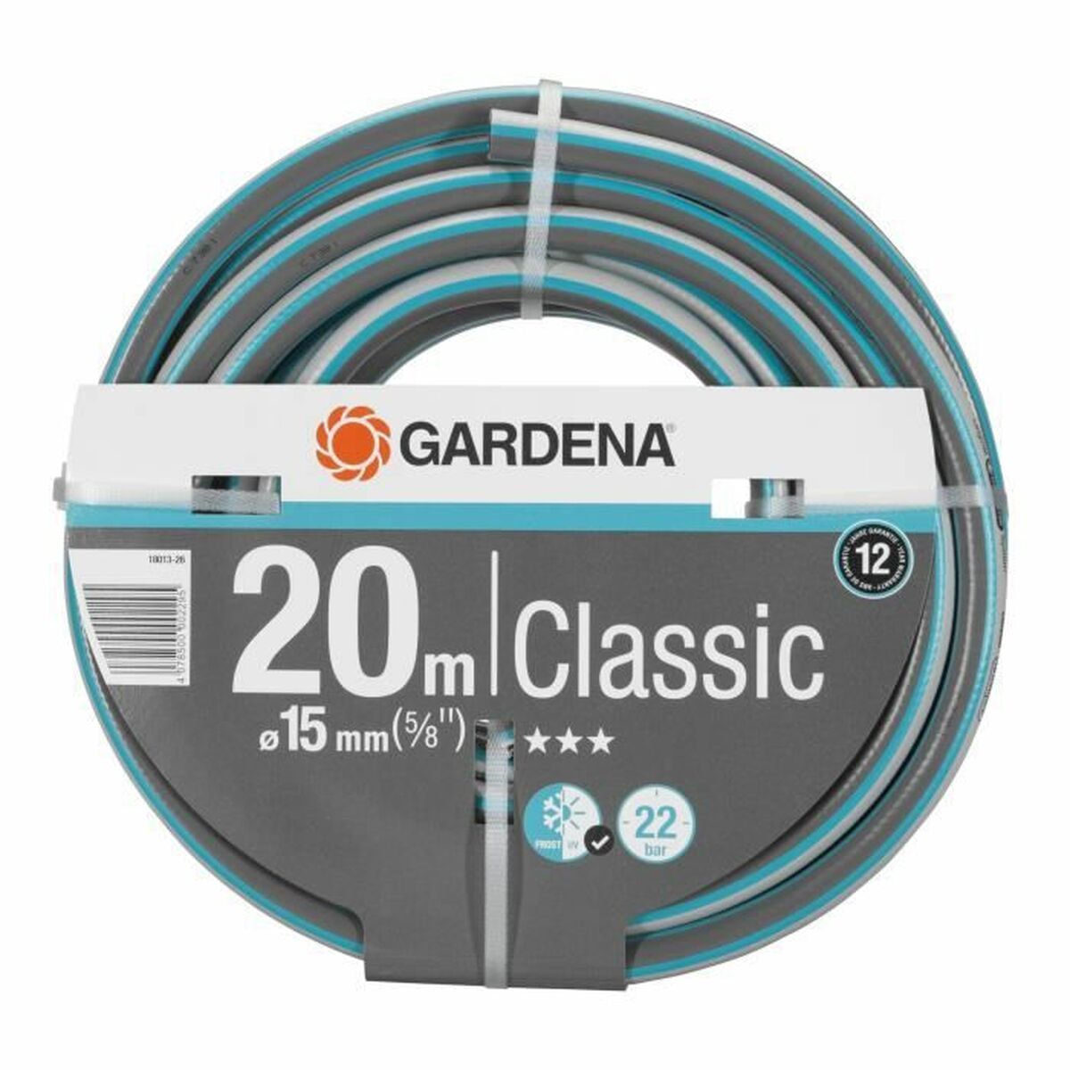 Hose Gardena Classic 20 m  15 mm 5/8″ Hose Gardena Classic 20 m  15 mm 5/8″