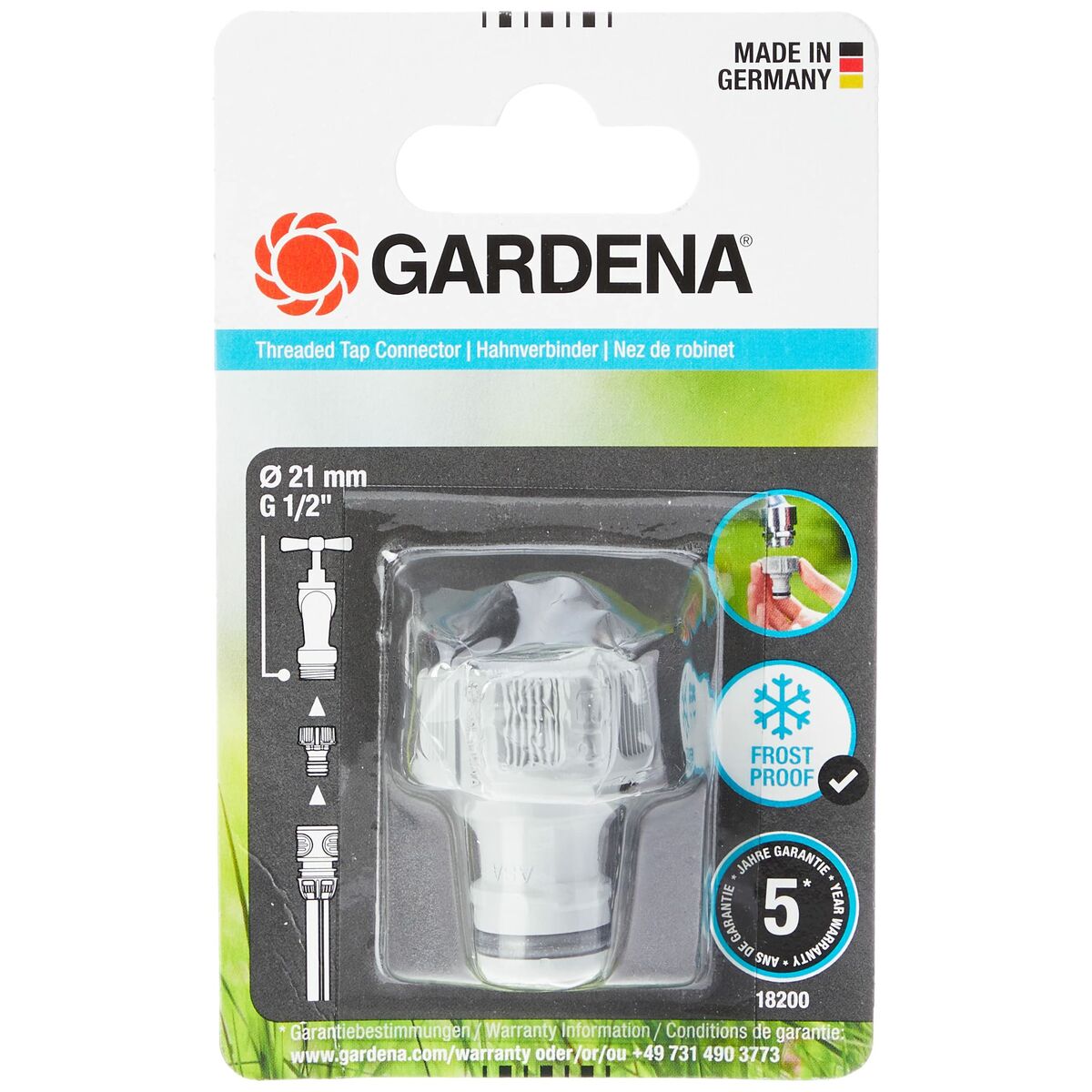 Nozzle Gardena 18200-20 Adaptor (1/2″)
