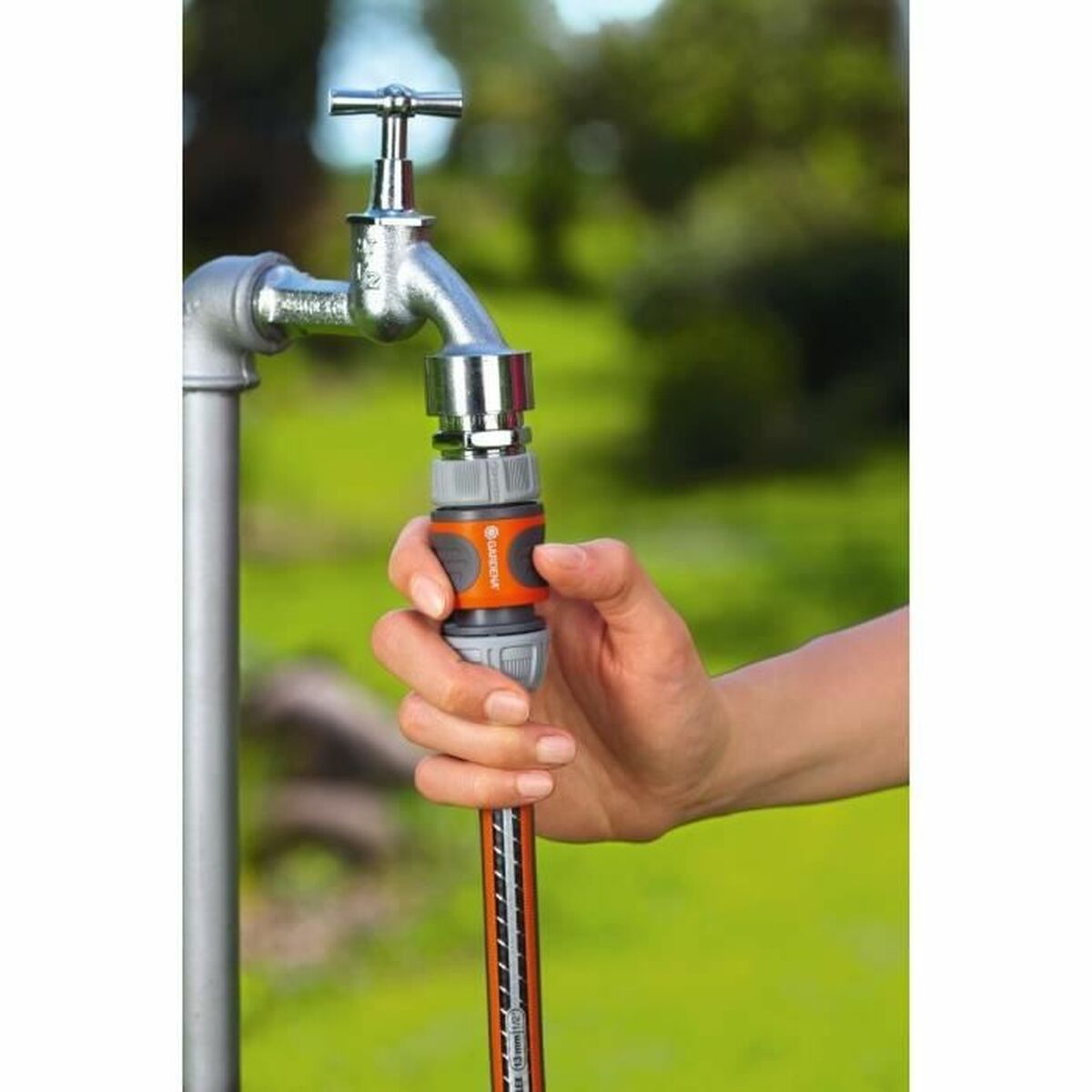 Hose connector Gardena 18215 Adaptor 13 mm 15 mm 1/2″ 5/8″