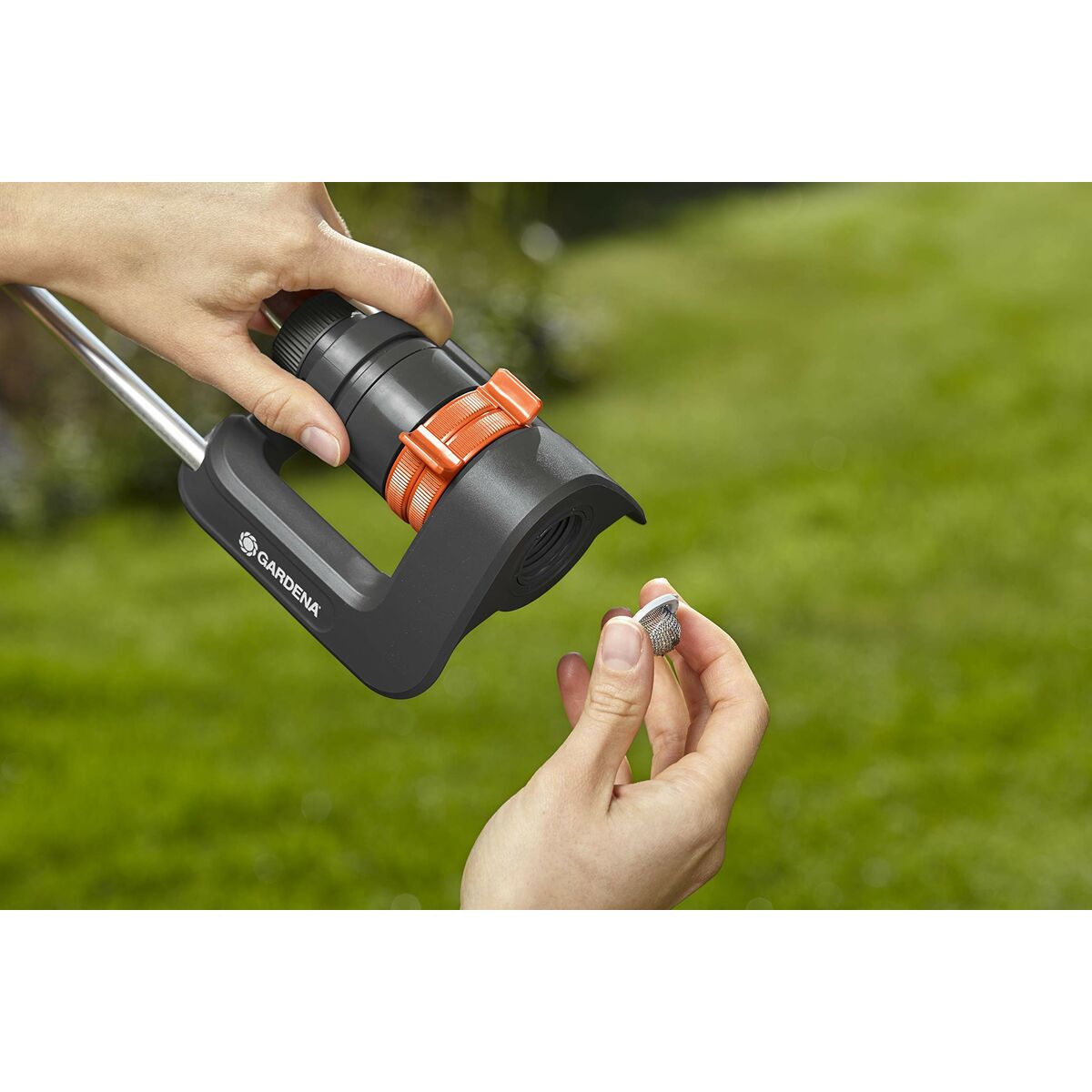 Water Sprinkler Gardena Aqua S Metal polypropylene 220 m