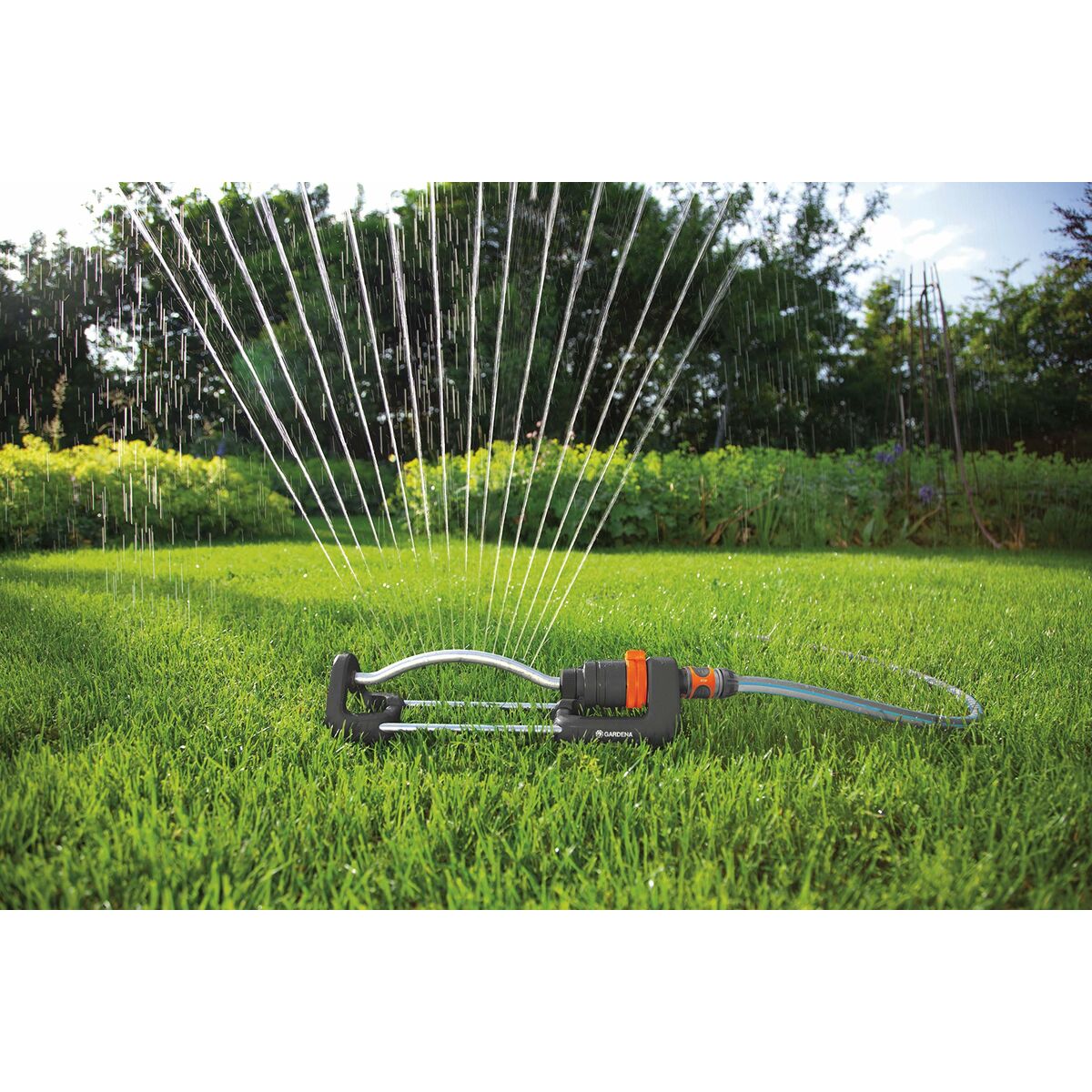 Water Sprinkler Gardena Aqua S Metal polypropylene 220 m