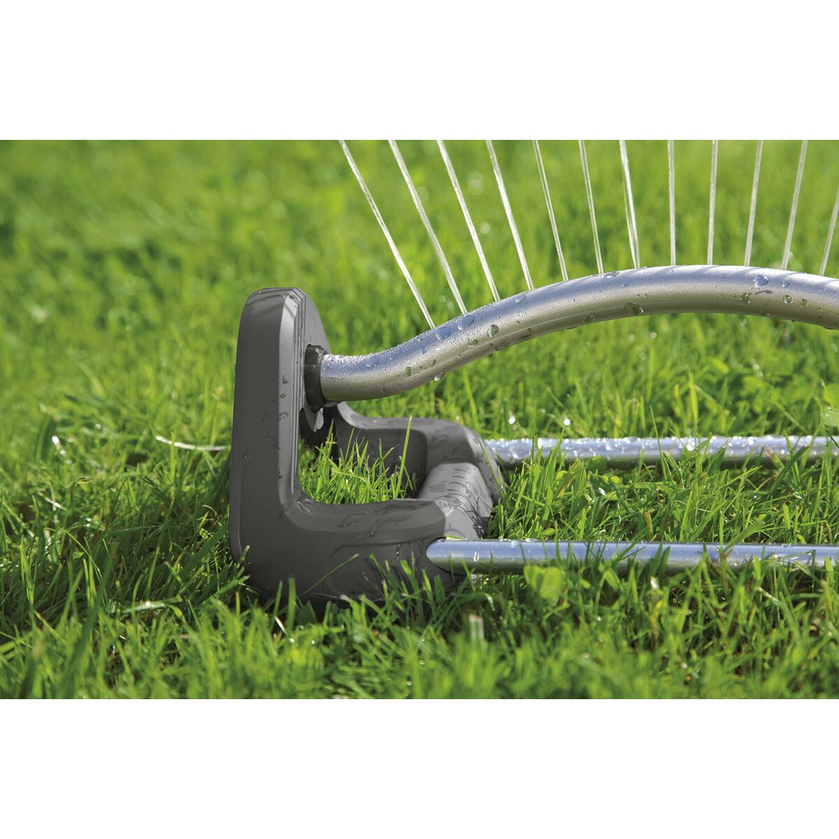 Water Sprinkler Gardena Aqua S Metal polypropylene 220 m