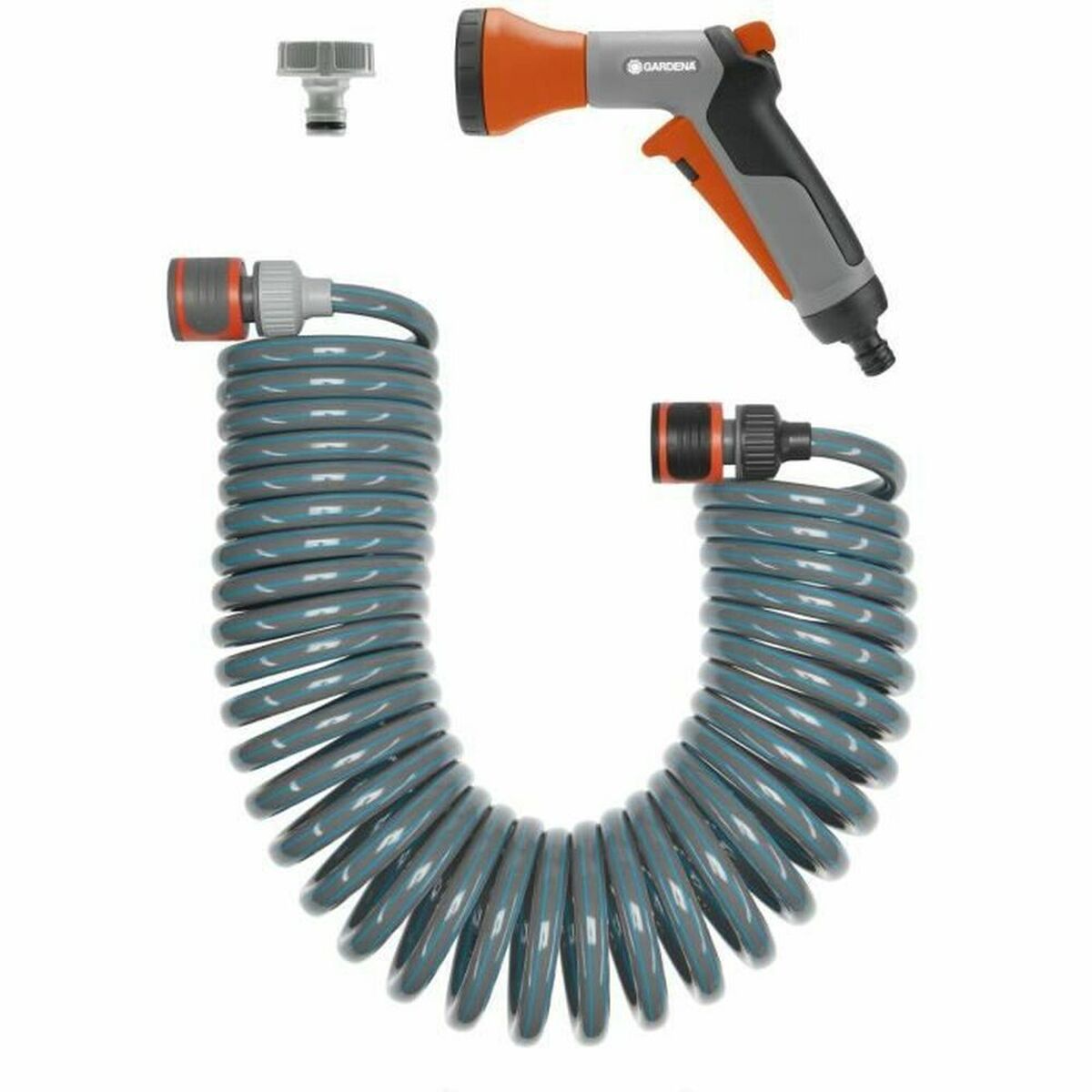 Hose with accessories kit Gardena 4647-20 Stainless steel Plastic Hose with accessories kit Gardena 4647-20 Stainless steel Plastic