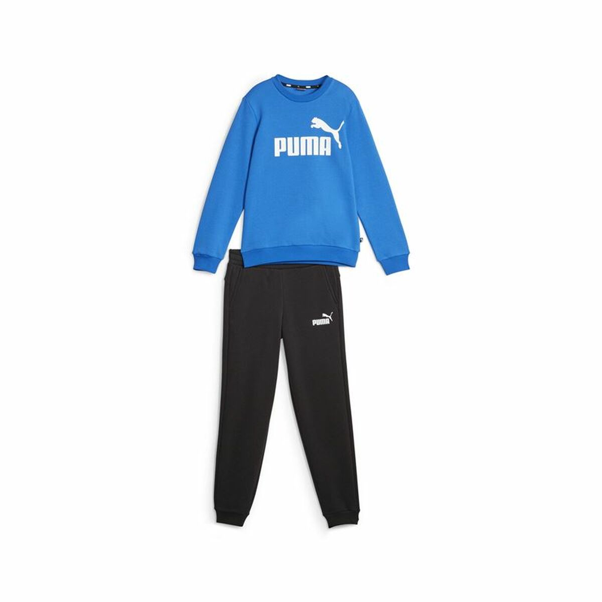 Childrenâs Tracksuit Puma No.1 Logo Blue Black