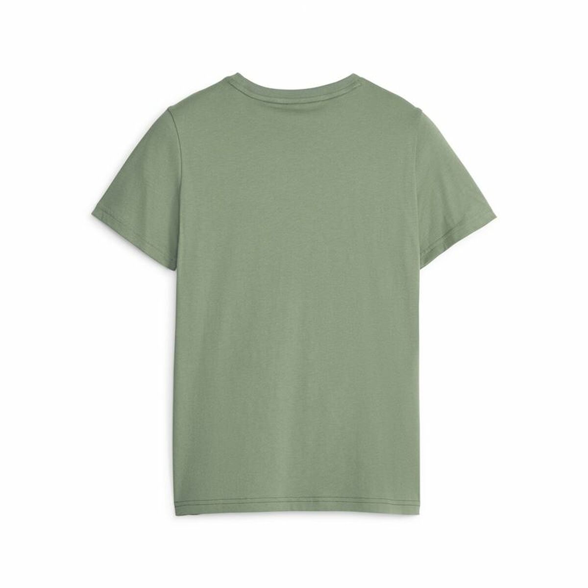 Child’s Short Sleeve T-Shirt Puma Ess Block Green