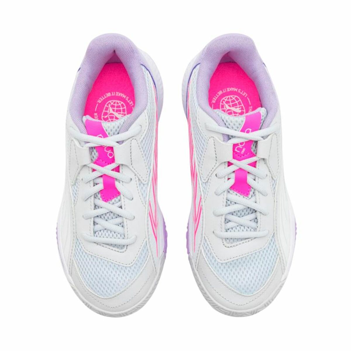 Adult’s Padel Trainers Puma NOVA Court White Lilac