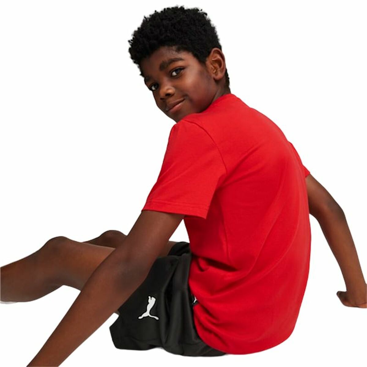 Child’s Short Sleeve T-Shirt Puma Basketball