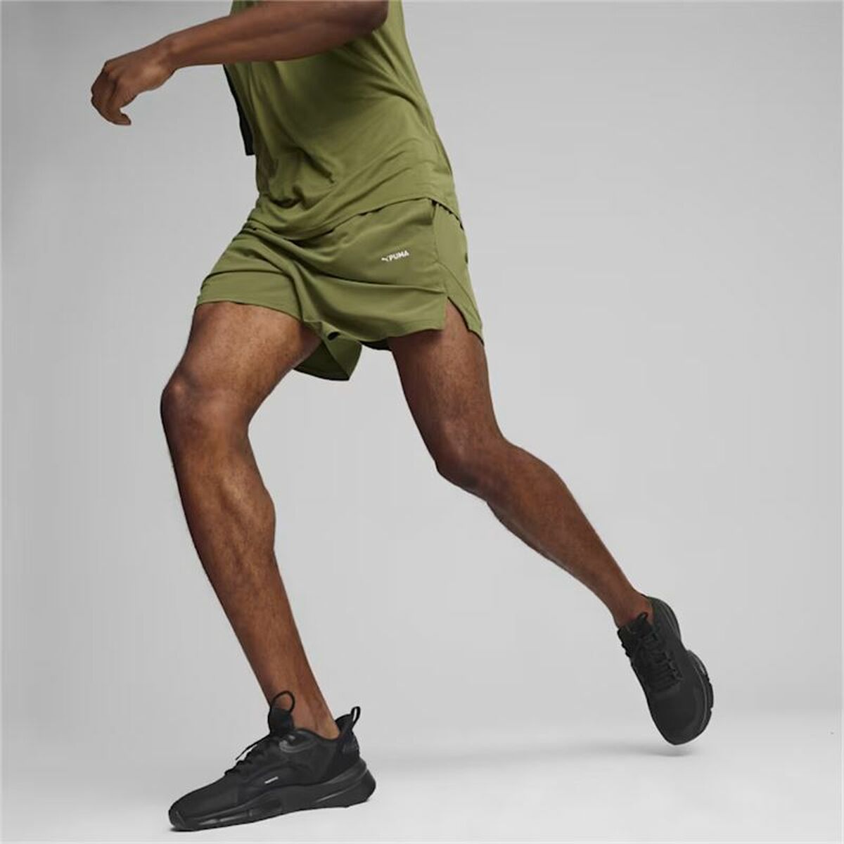 Sports Shorts Puma FIT 5″ Olive
