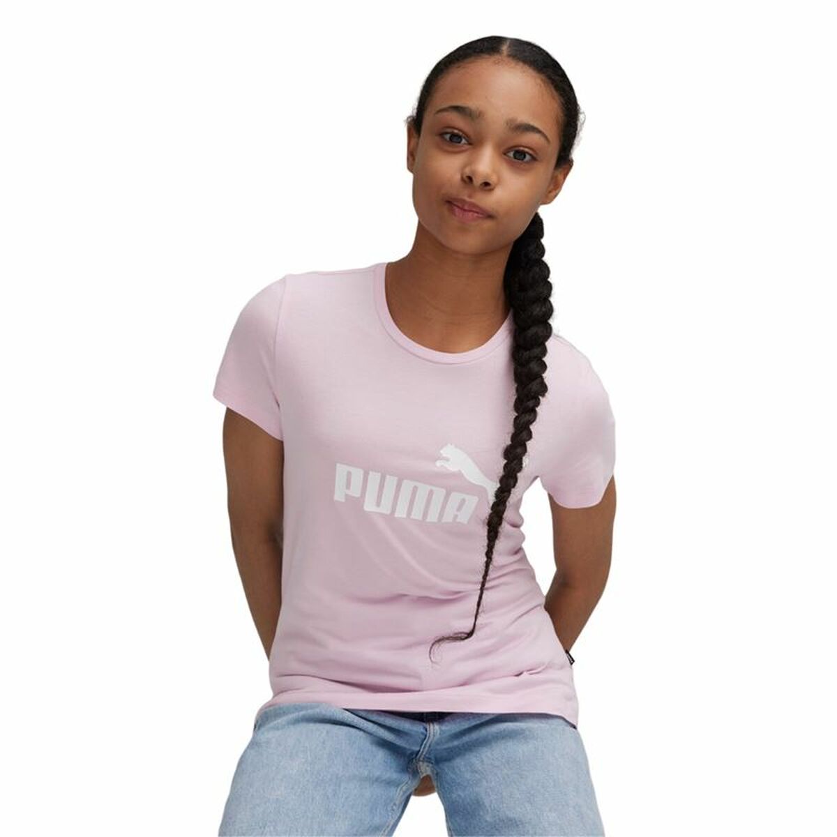 Child’s Short Sleeve T-Shirt Puma Essentials