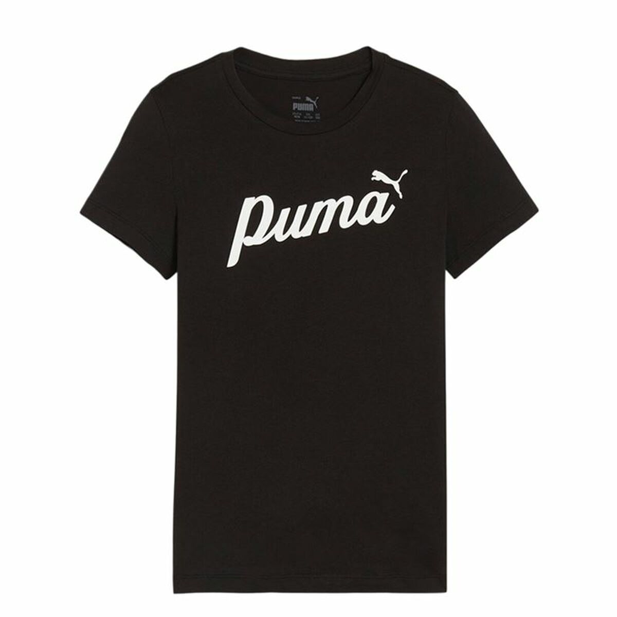 Child’s Short Sleeve T-Shirt Puma Essentials + Script