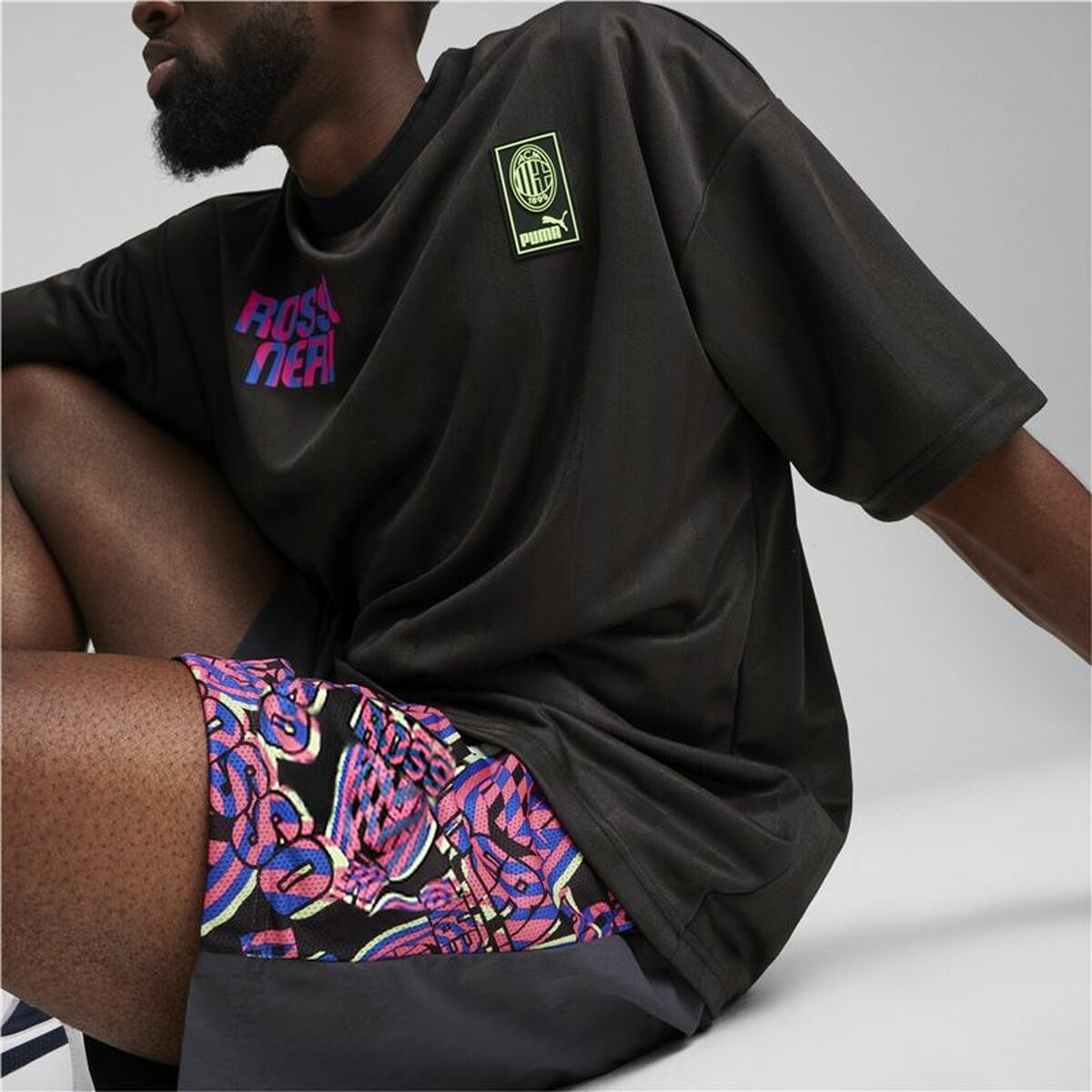 Men’s Sports Shorts Puma AC Milan Dark grey