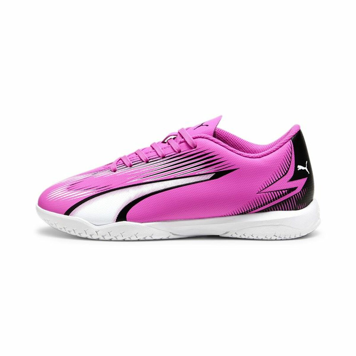 Children’s Indoor Football Shoes Puma Ultra Play White Dark pink Children’s Unisex