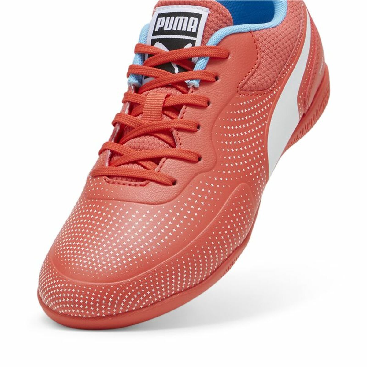 Children’s Indoor Football Shoes Puma Truco II Active White Red Children’s Unisex