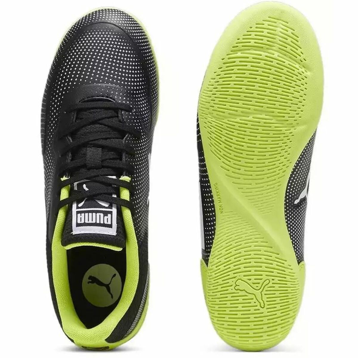Children’s Indoor Football Shoes Puma TRUCO II Black Children’s Unisex