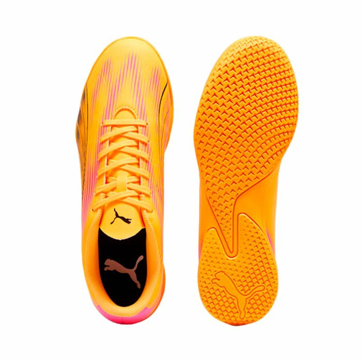 Adult’s Indoor Football Shoes Puma Ultra Play IT Orange Men