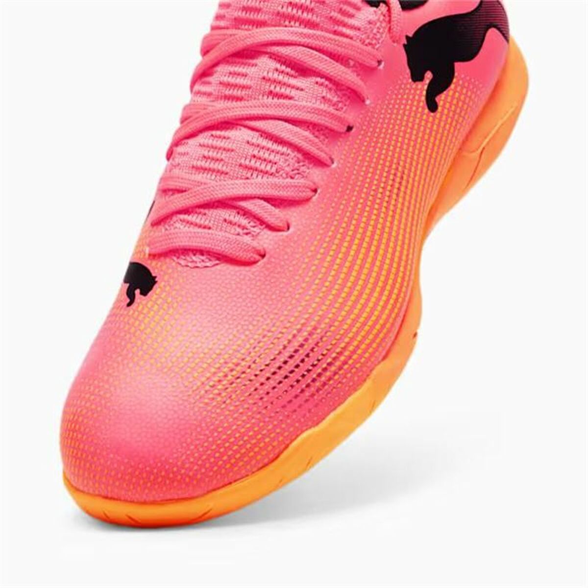 Children’s Indoor Football Shoes Puma Future 7 Play Orange Children’s Unisex