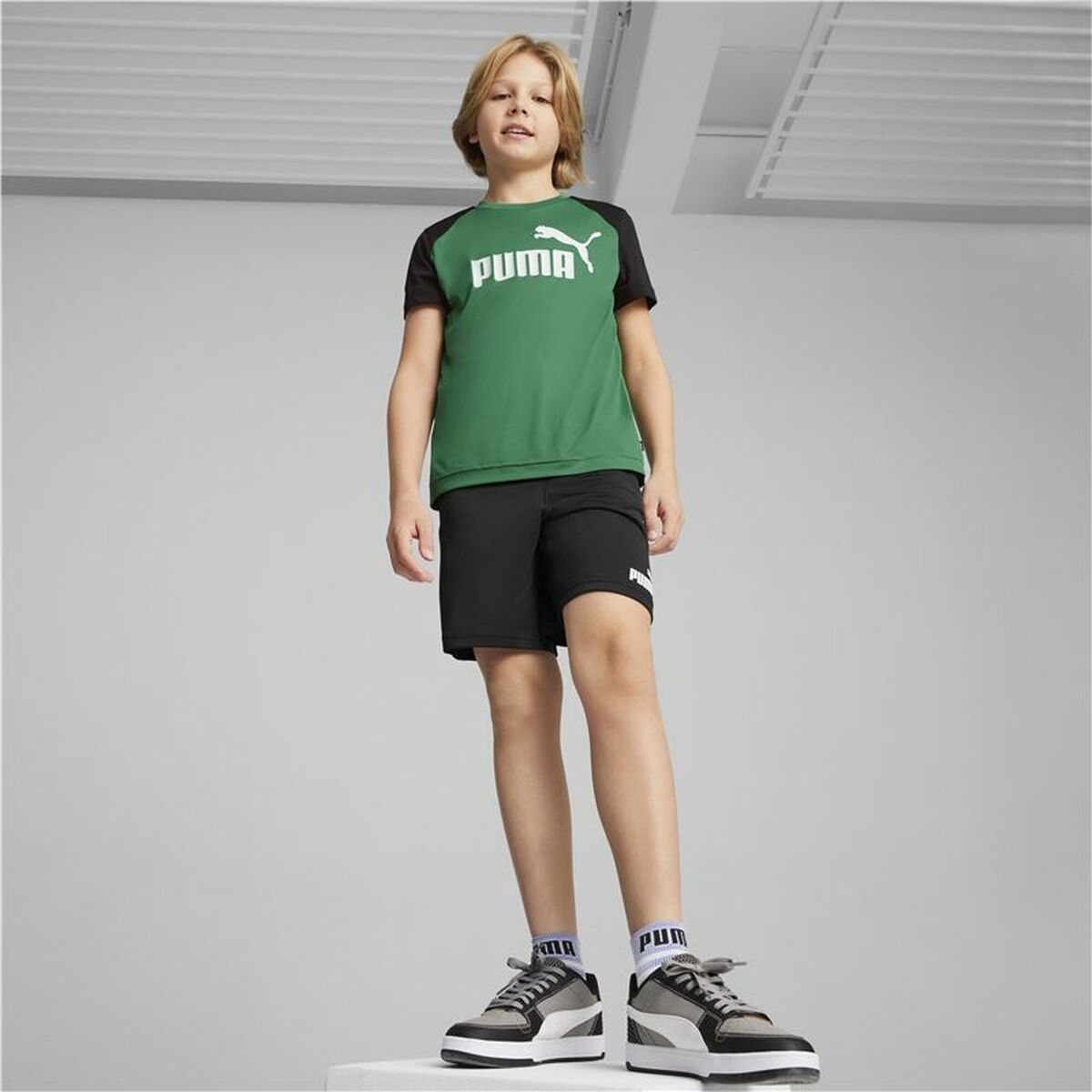 Children’s Sports Outfit Puma Short Multicolour
